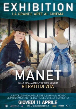 Locandina italiana Manet: ritratti di vita 